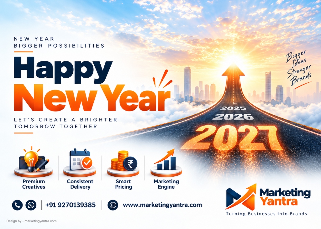 New Year creative