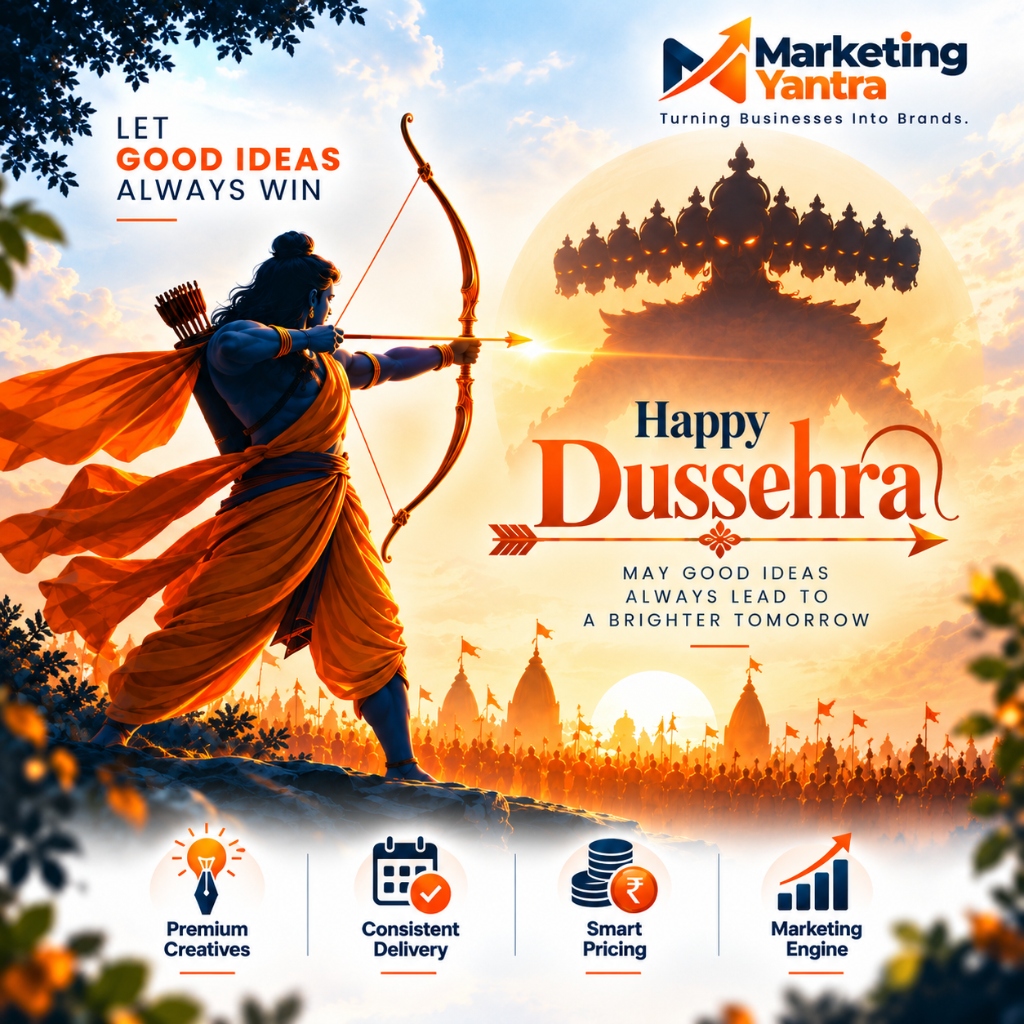 Finished marketing creative